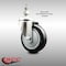 Service Caster 4 Inch 316SS Black Polyurethane Wheel Swivel 1/2 Inch Threaded Stem Caster SCC SCC-SS316TS20S414-PPUB-BLK-121315 - alternate 2